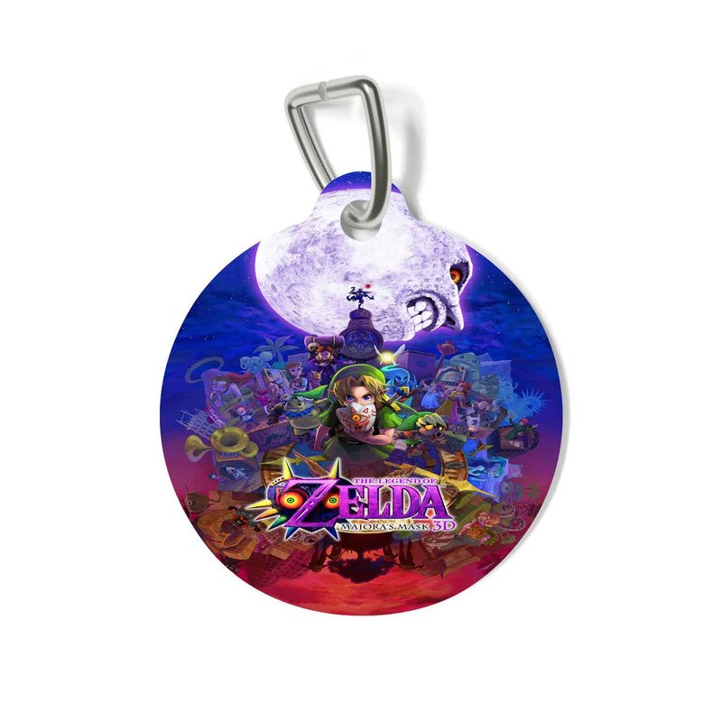 Zavstyle The Legend of Zelda Majora s Mask 3 D Pet Tag