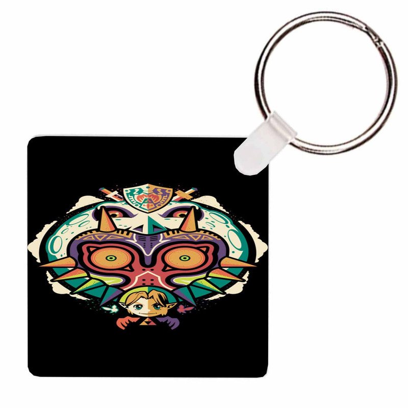 Zavstyle The Legend of Zelda Majora s Mask Games Keychain