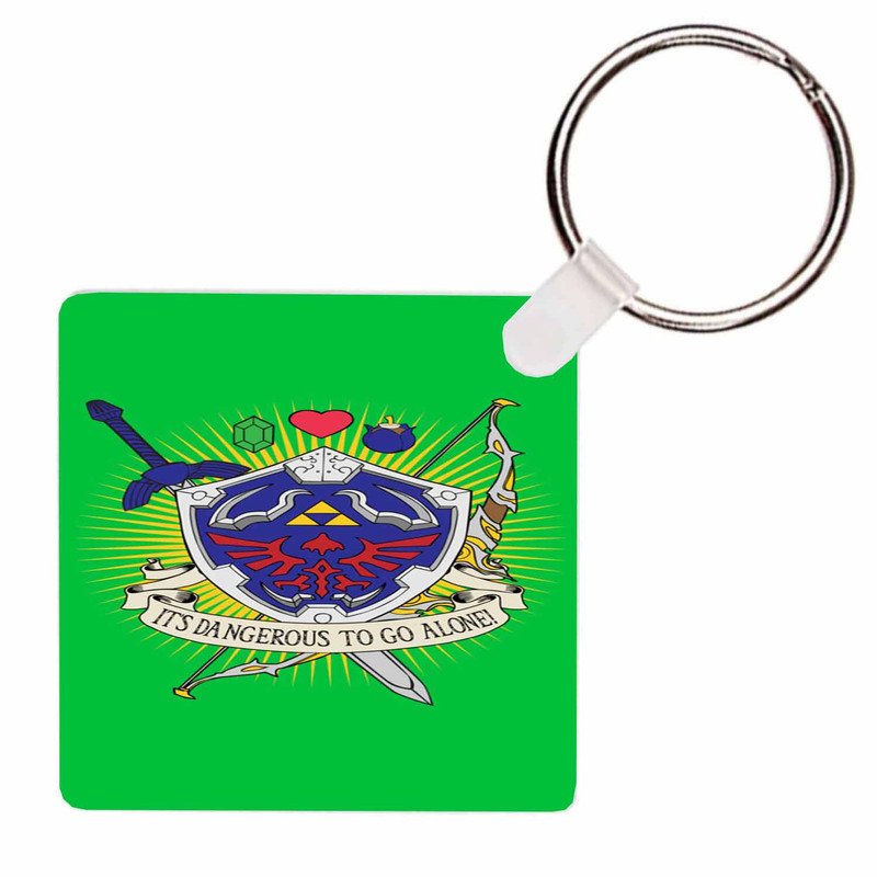 Zavstyle The Legend of Zelda Triforce Keychain