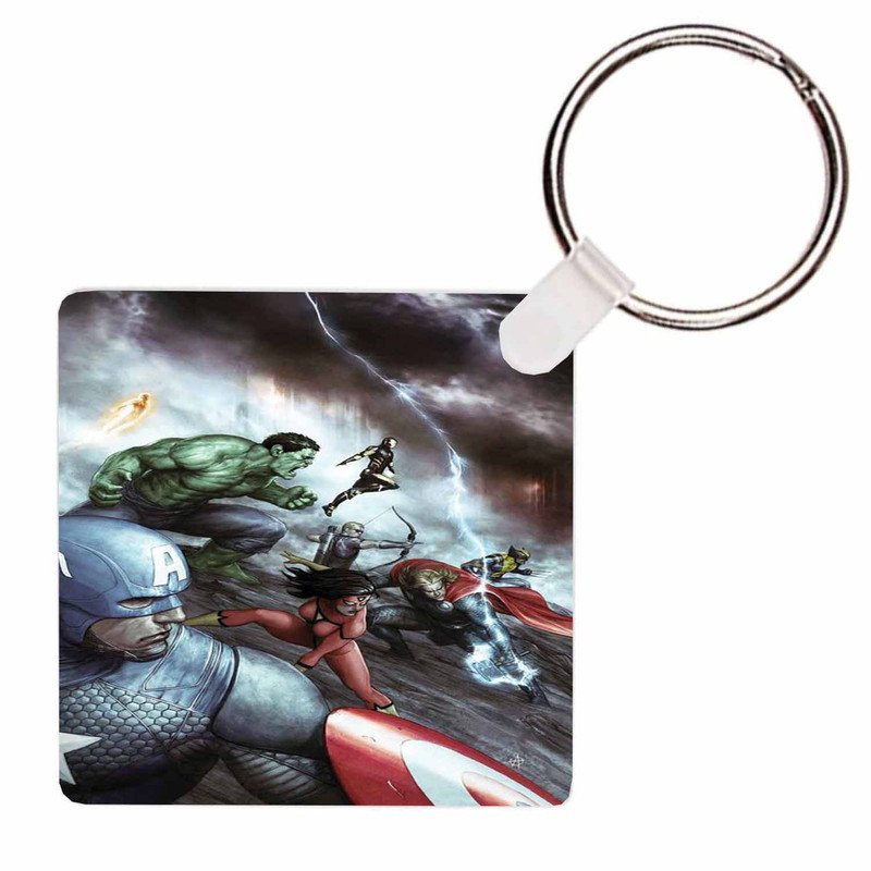 Zavstyle The Marvel Comics The Avengers Superhero Keychain