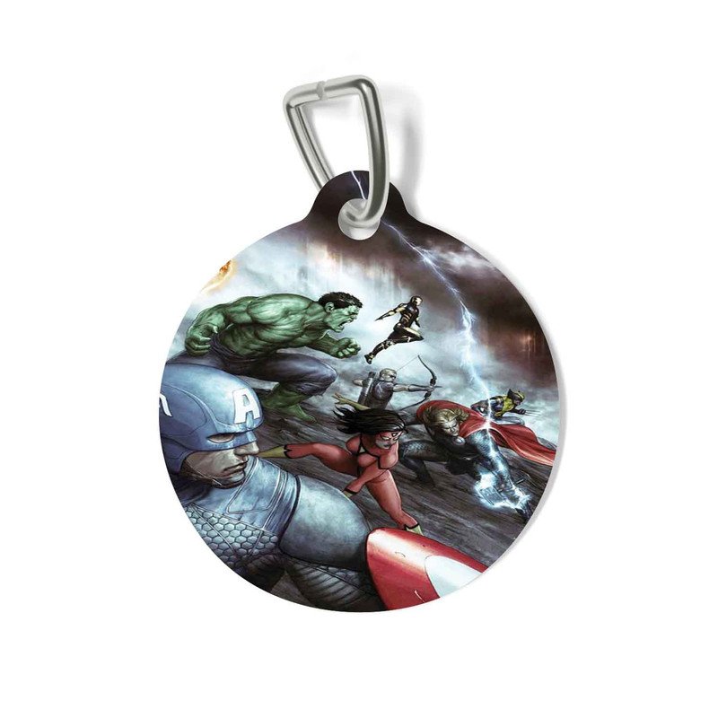 Zavstyle The Marvel Comics The Avengers Superhero Pet Tag