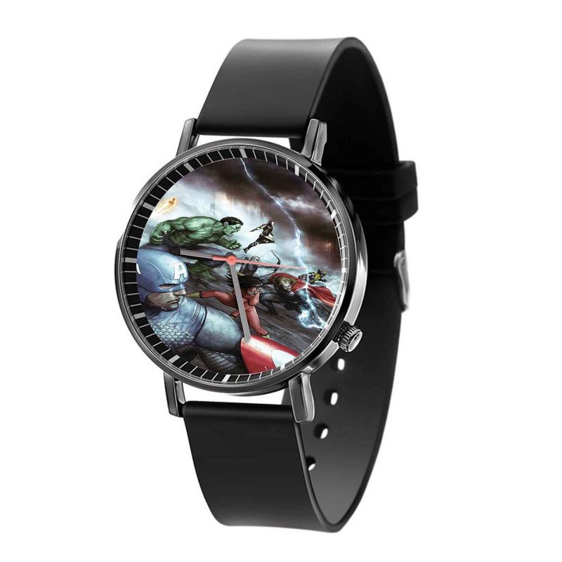 Zavstyle The Marvel Comics The Avengers Superhero Quartz Watch