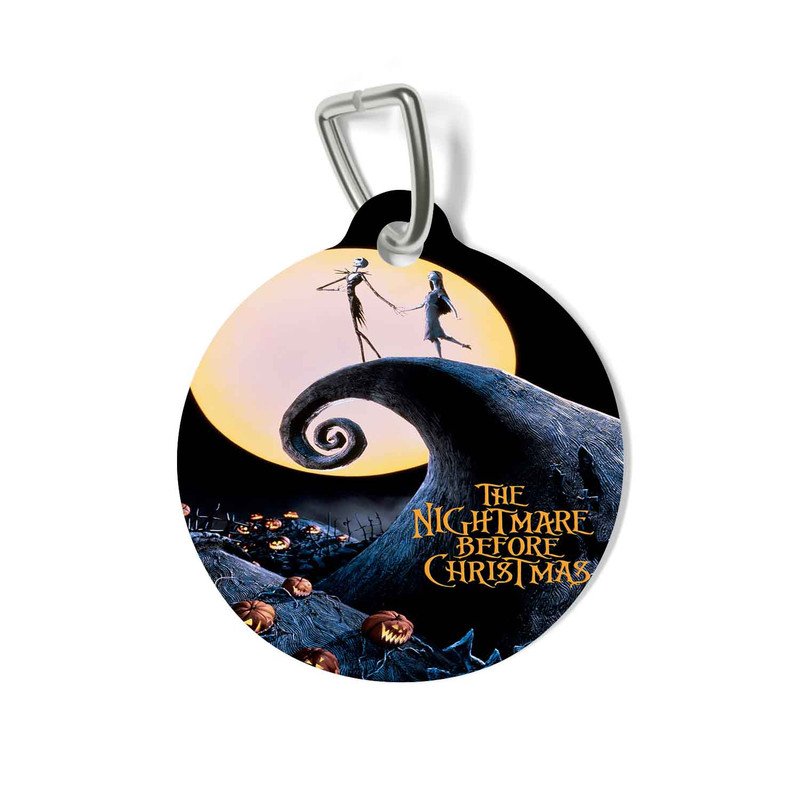 Zavstyle The Nightmare Before Christmas Jack And Sally Pet Tag