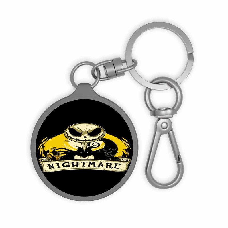 Zavstyle The Nightmare Before Christmas Jack Print Keyring Tag Accessories