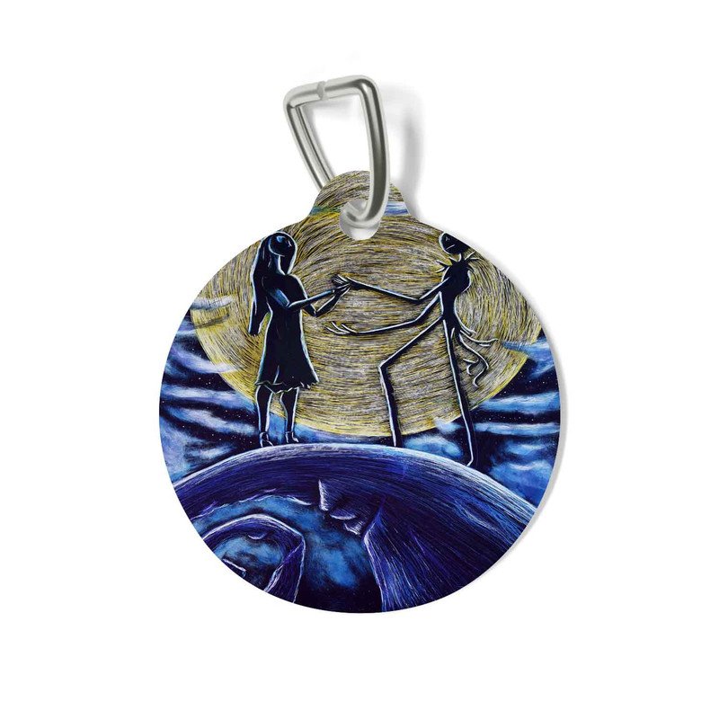 Zavstyle The Nightmare Before Christmas Pet Tag