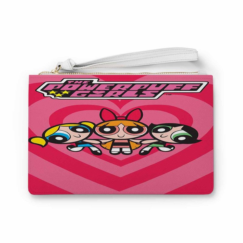 Zavstyle The Powerpuff Girls Cartoon Clutch Bag