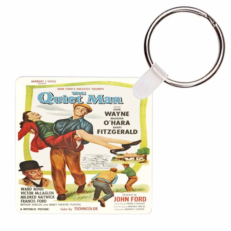 Zavstyle The Quiet Man Keychain