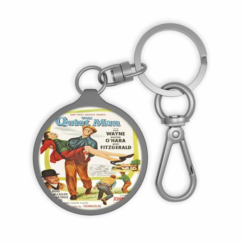 Zavstyle The Quiet Man Keyring Tag Accessories