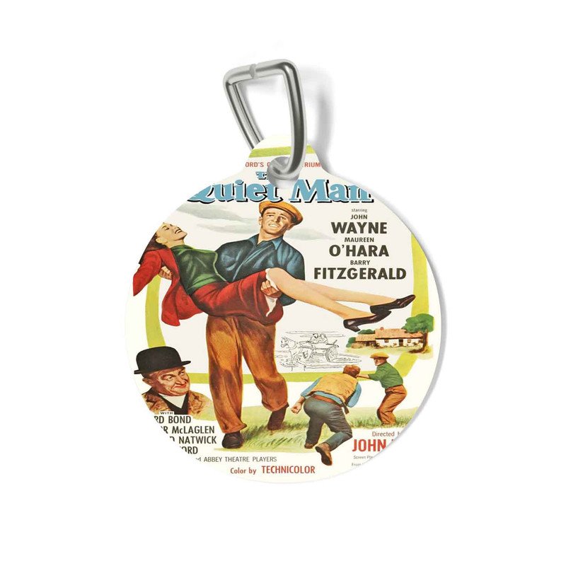 Zavstyle The Quiet Man Pet Tag