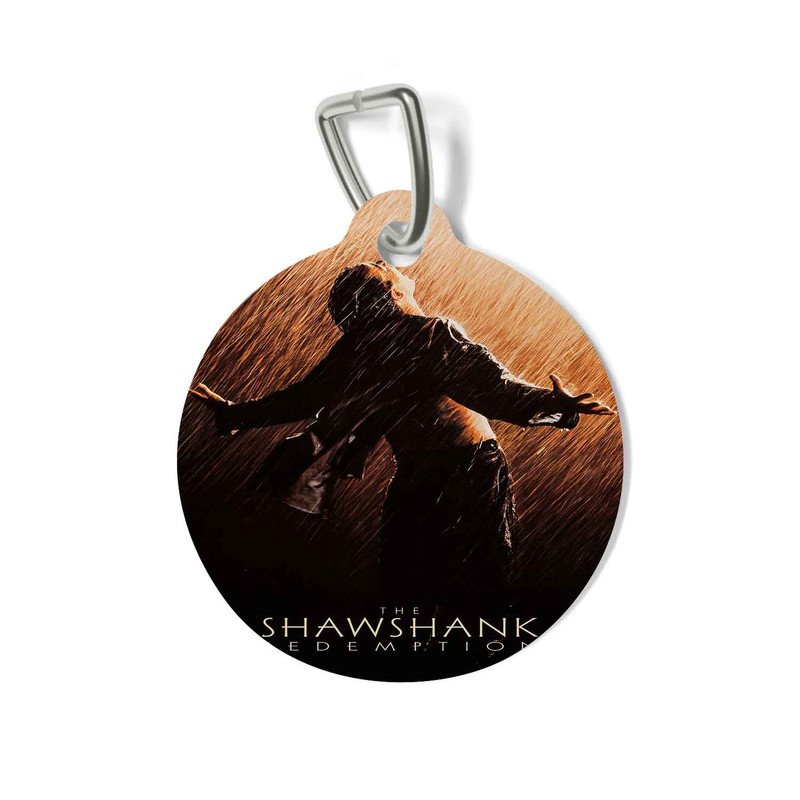 Zavstyle The Shawshank Redemption Rain Pet Tag