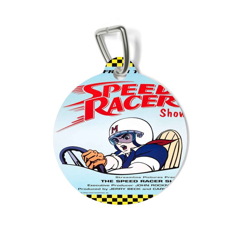 Zavstyle The Speed Racer Show Pet Tag