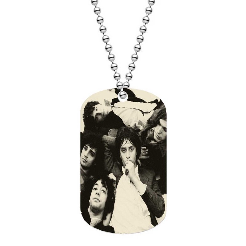 Zavstyle The Strokes Dog Tag Military Stainless Steel