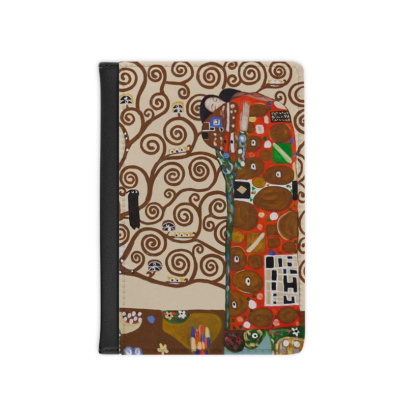 Zavstyle The Tree of Life Stoclet Frieze Gustav Klimt Passport Cover