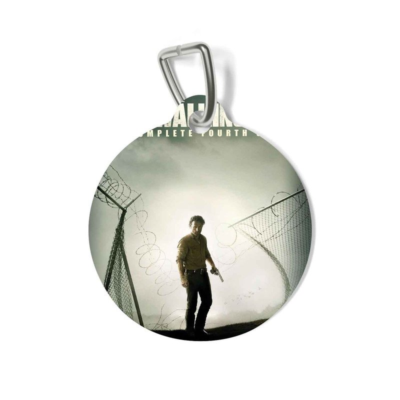 Zavstyle The Walking Dead Rick Grimes Pet Tag