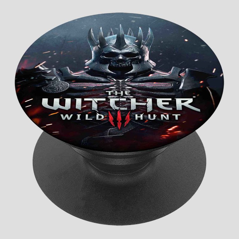 Zavstyle The Witcher 3 Hunt Mask Helmet Pop able Phone Stands