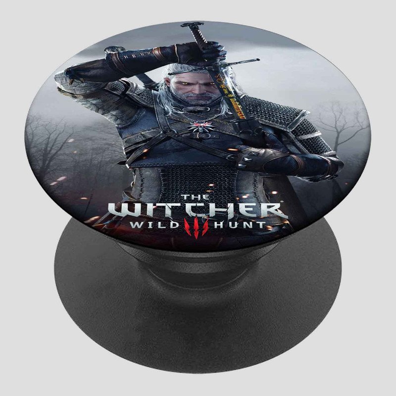 Zavstyle The Witcher 3 Wild Hunt Geralt Pop able Phone Stands