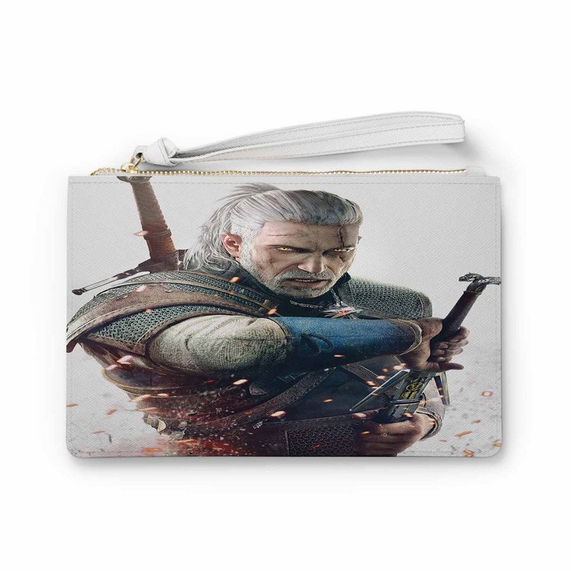 Zavstyle The Witcher 3 Wild Hunt Geralt Two Sword Clutch Bag