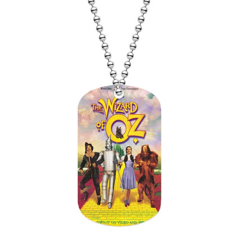 Zavstyle The Wizard of Oz Dog Tag Military Stainless Steel