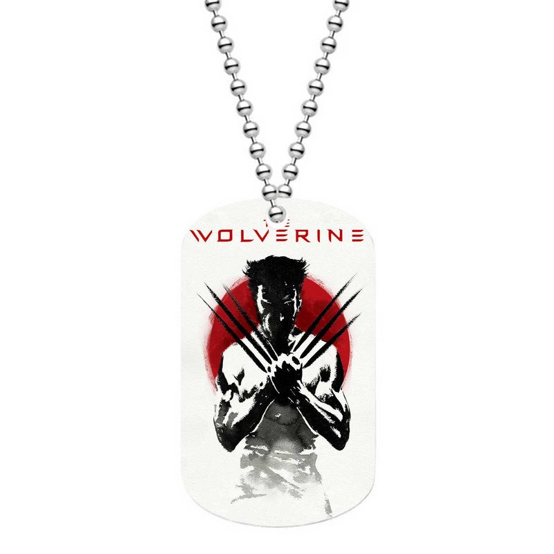 Zavstyle The Wolverine Dog Tag Military Stainless Steel