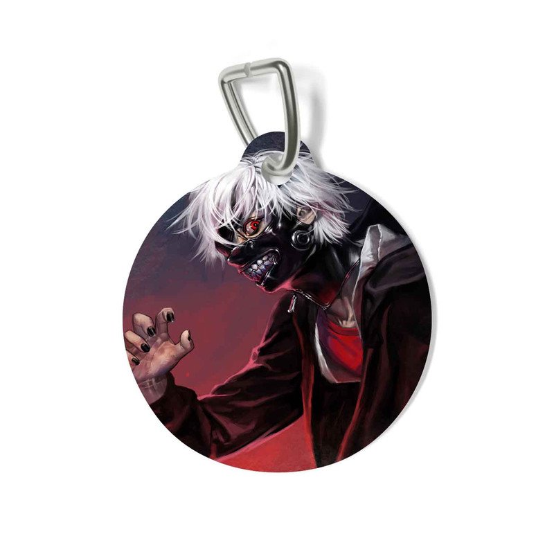 Zavstyle Tokyo Ghoul Kaneki Ken Print Pet Tag