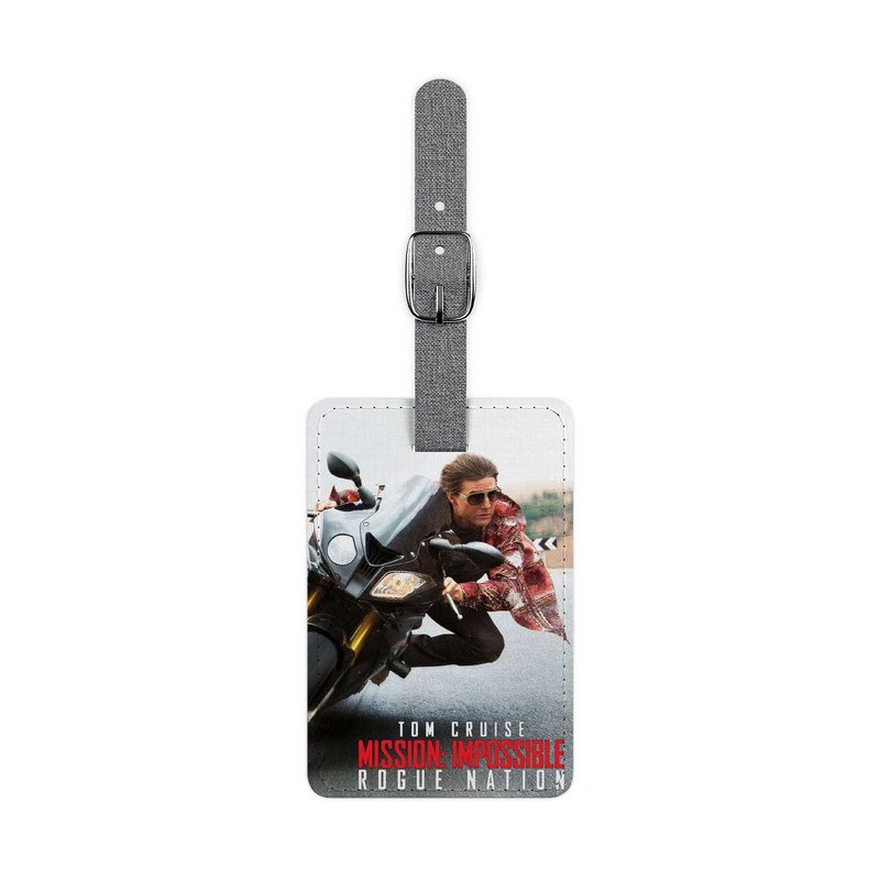 Zavstyle Tom Cruise Mission Impossible Rogue Nation Luggage Tag