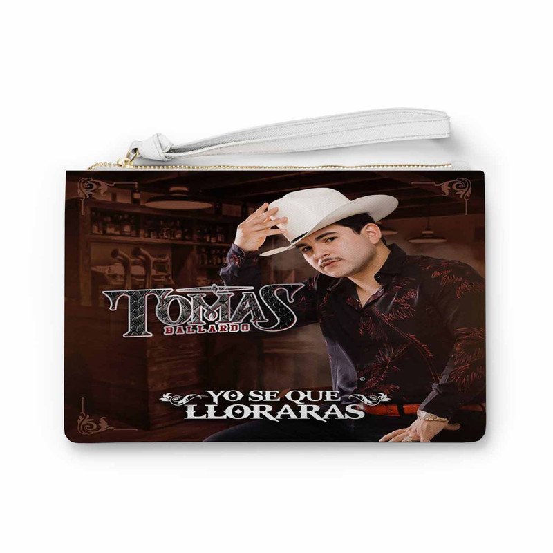 Zavstyle Tomas Ballardo Yo Se Que Lloraras Clutch Bag