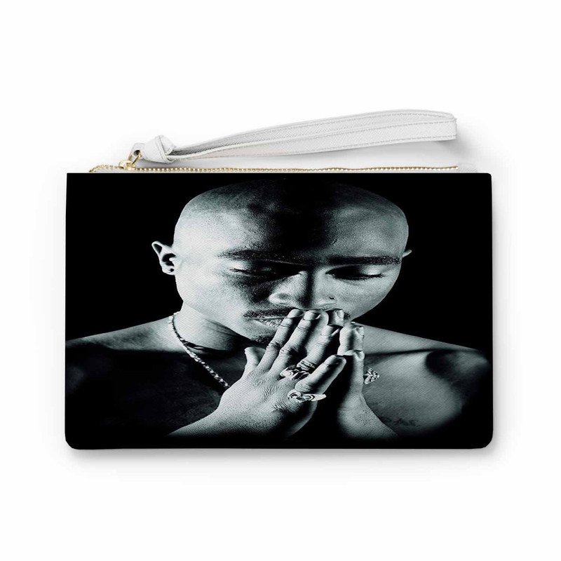 Zavstyle Tupac Praying Clutch Bag