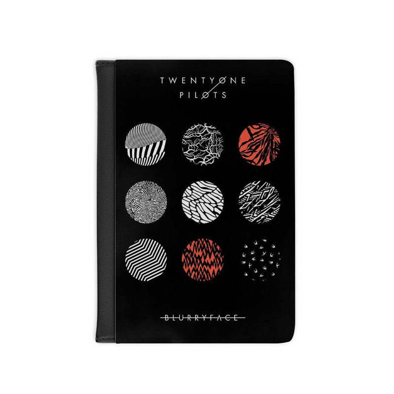 Zavstyle Twenty One Pilots Blurryface Passport Cover