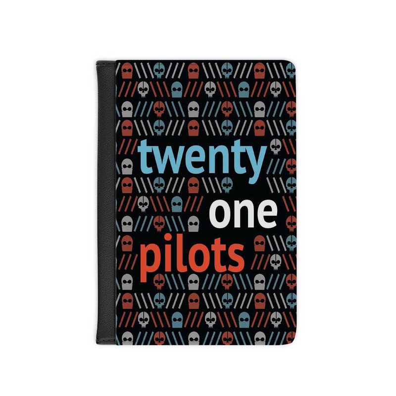 Zavstyle Twenty One Pilots Masks Skul Passport Cover