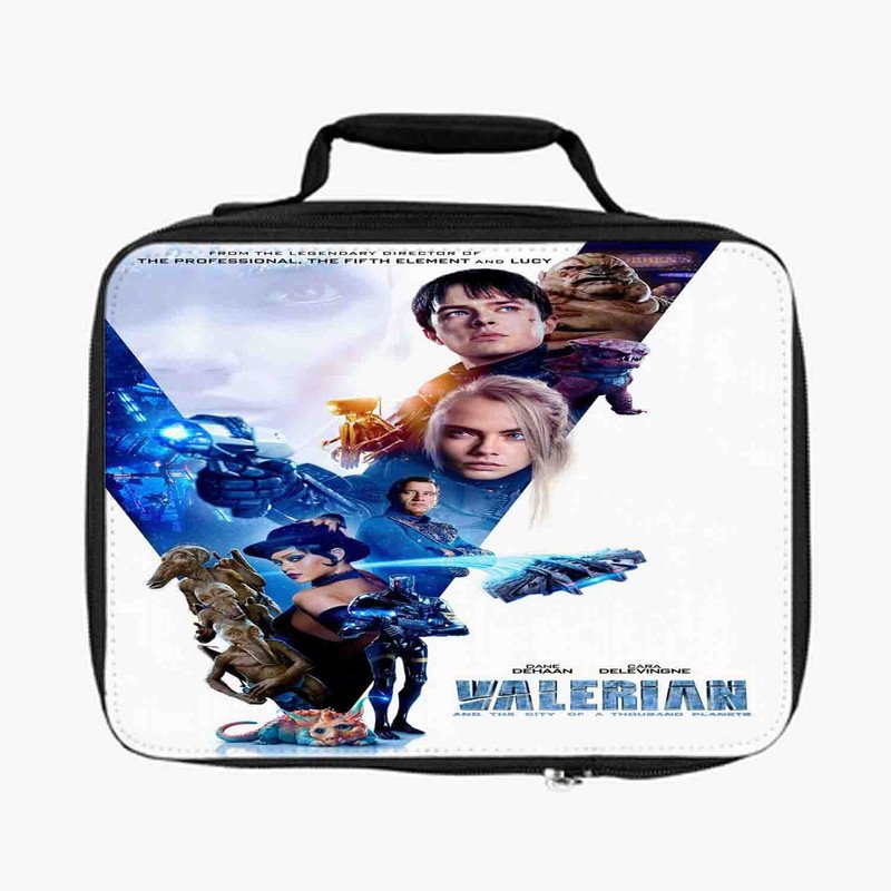 Zavstyle Valerian and the City of a Thousand Planets Lunch Bag