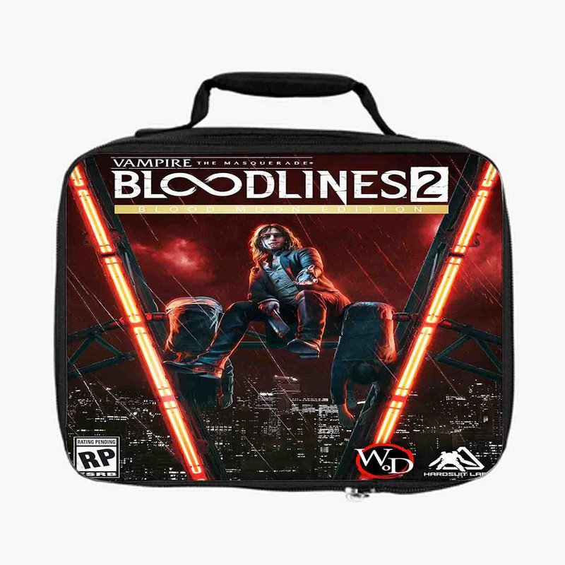 Zavstyle Vampire The Masquerade Bloodlines 2 Lunch Bag