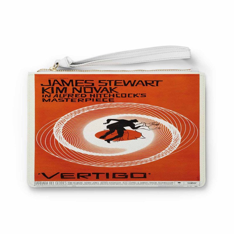 Zavstyle Vertigo Alfred Hitchcock Clutch Bag