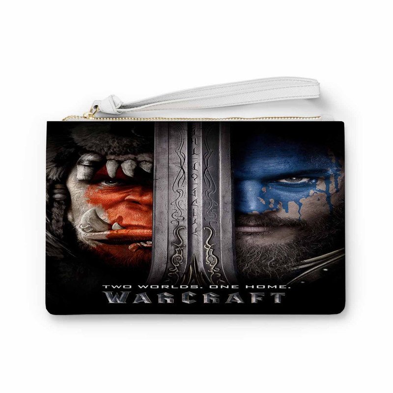 Zavstyle Warcraft 2016 Two Worlds One Home Clutch Bag