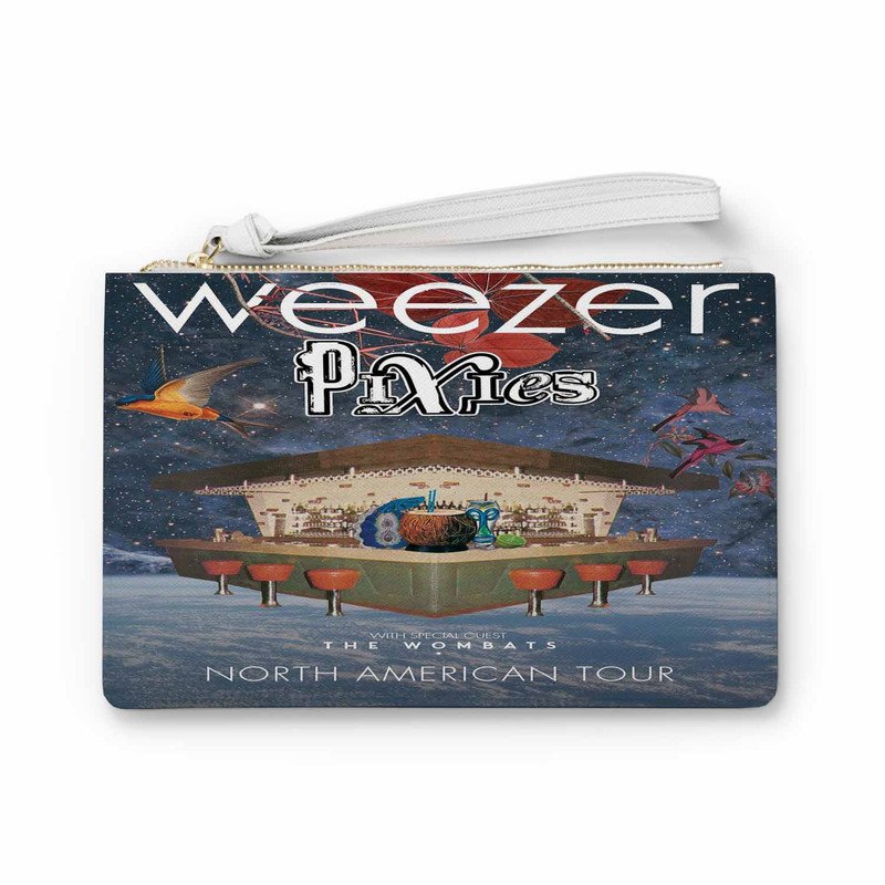 Zavstyle Weezer and Pixies Clutch Bag