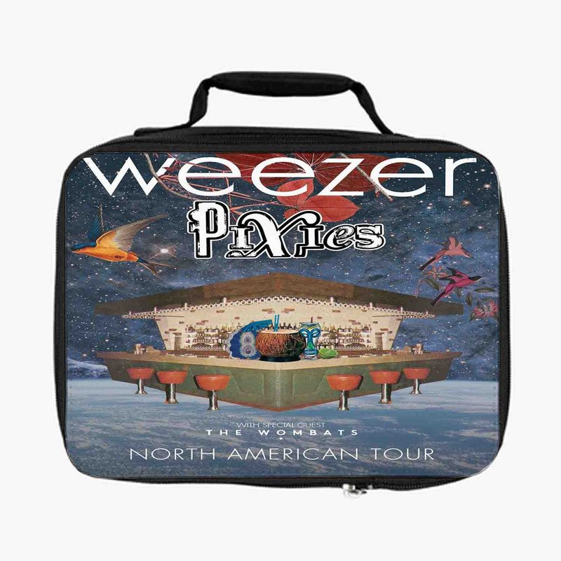 Zavstyle Weezer and Pixies Lunch Bag