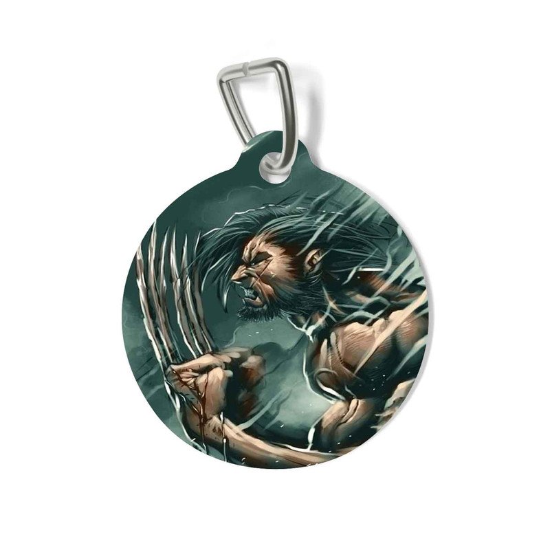 Zavstyle Wolverine X Men Pet Tag