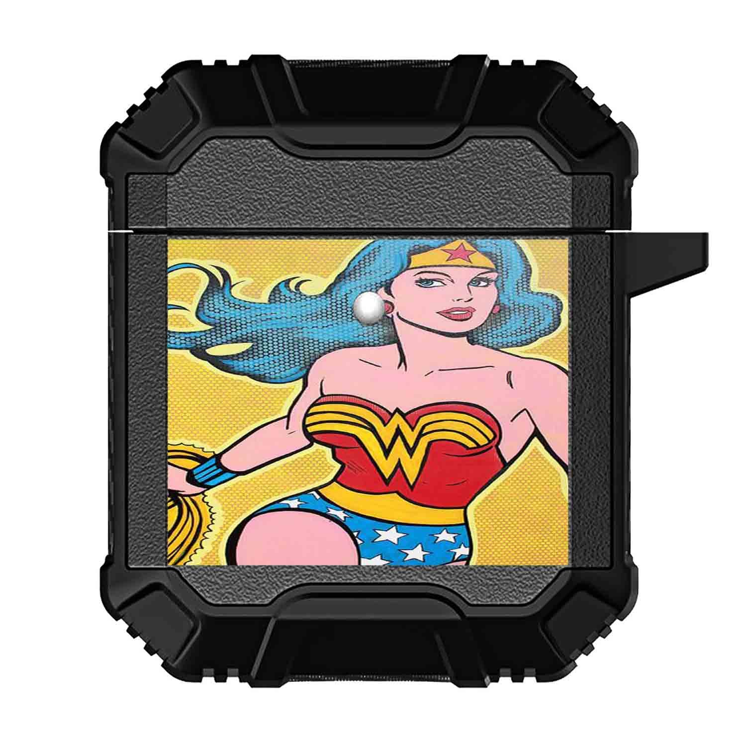 Zavstyle Wonder Woman Print AirPods Case Shockproof