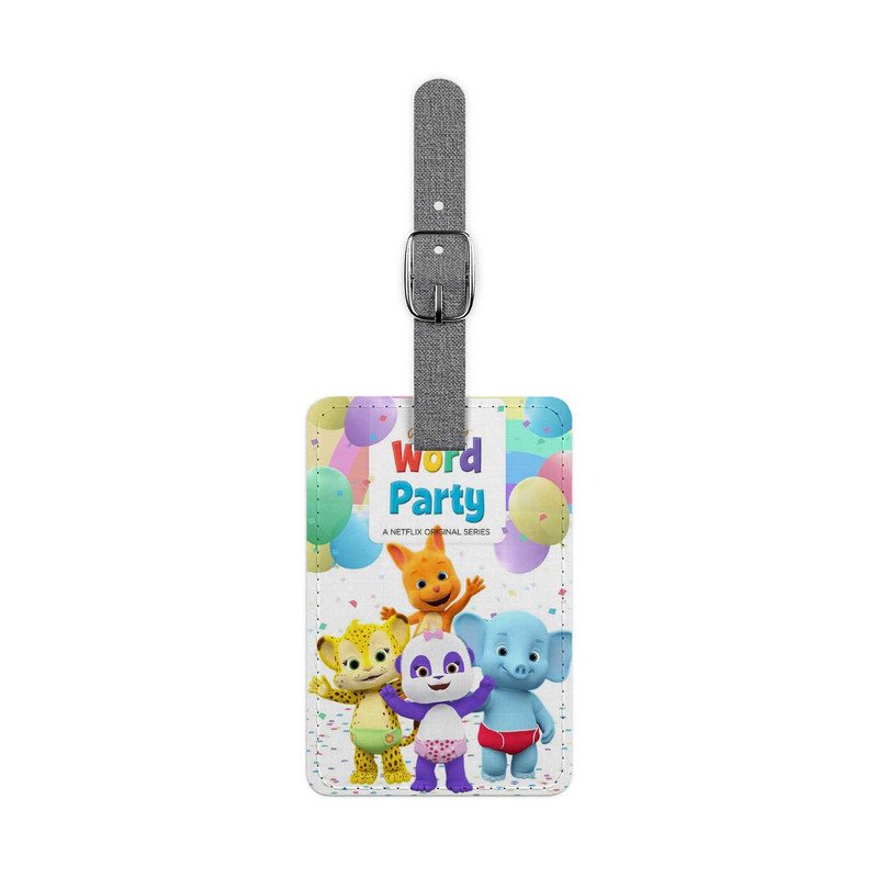 Zavstyle Word Party Luggage Tag