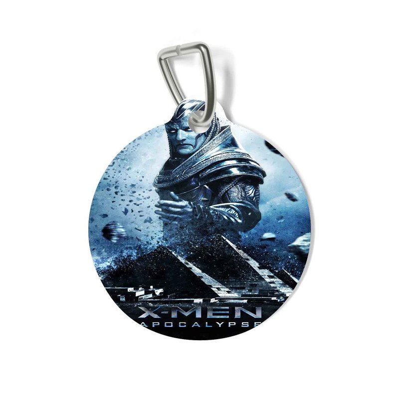Zavstyle X Men Apocalypse Blue Grey Pet Tag
