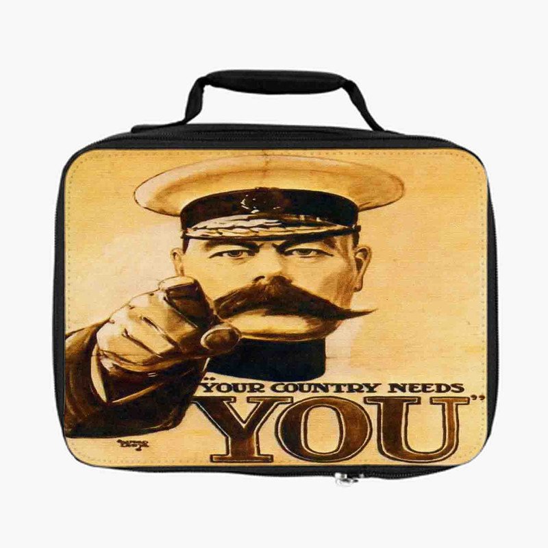 Zavstyle Your Country Needs You Lunch Bag