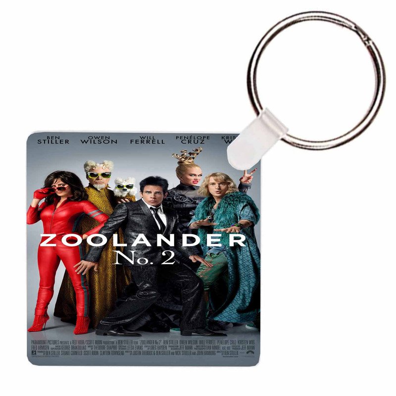 Zavstyle Zoolander 2 Keychain