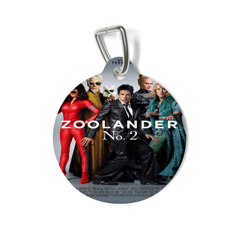 Zavstyle Zoolander 2 Pet Tag