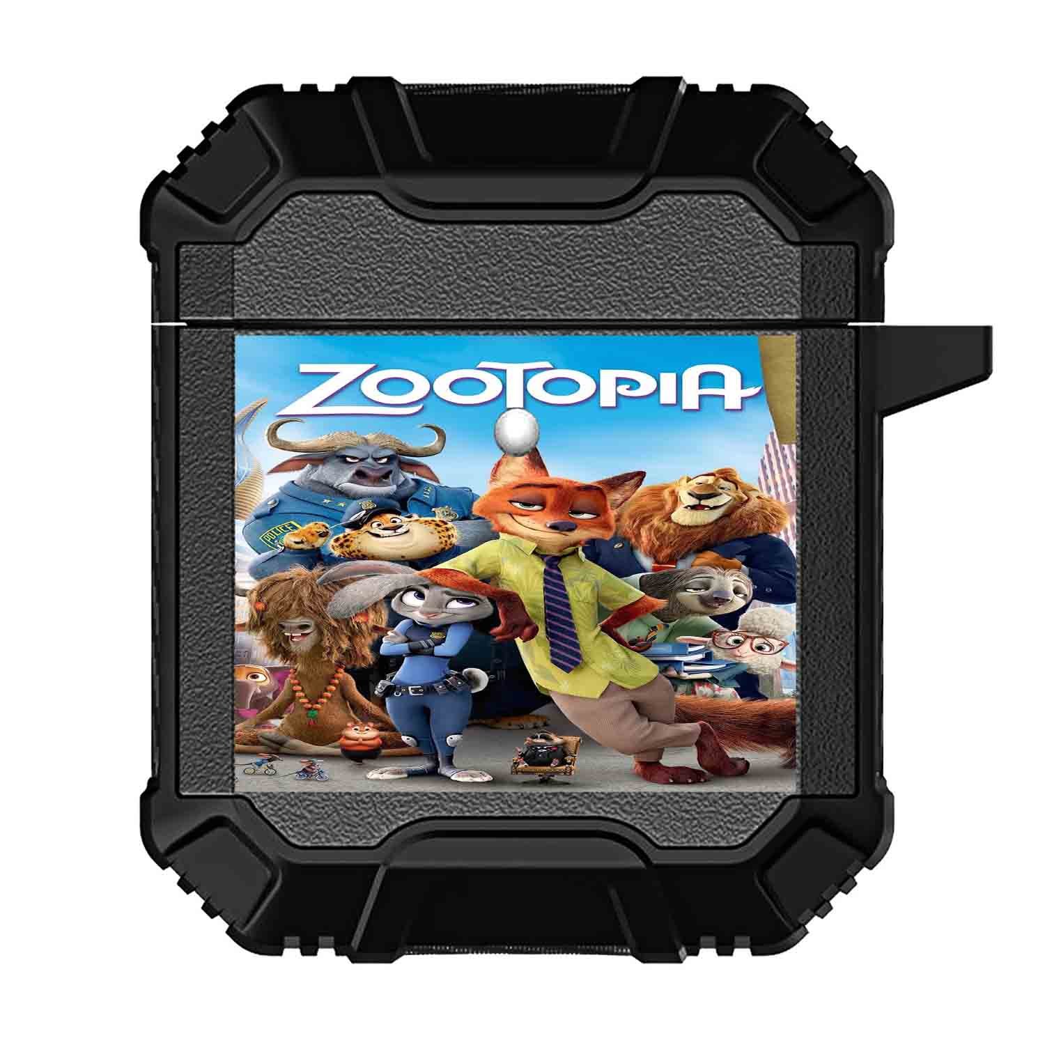 Zavstyle Zootopia Cartoon AirPods Case Shockproof