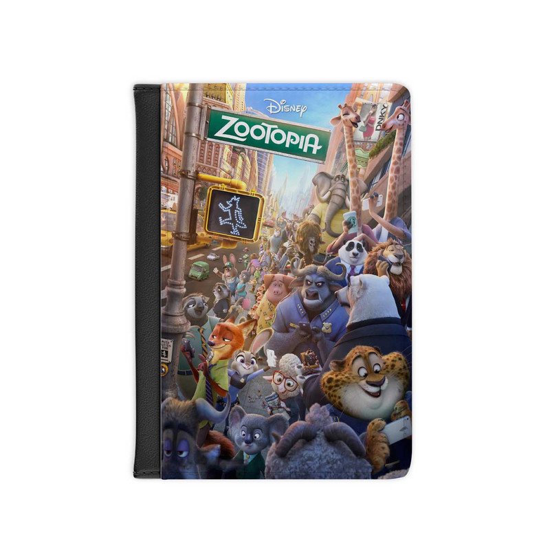 Zavstyle Zootopia Print Passport Cover