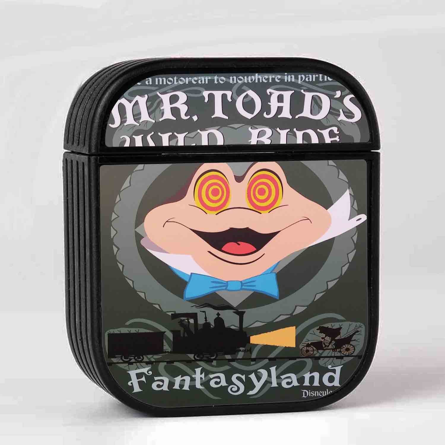 Zavstyle disney FANTASYLAND MR. TOADS WILD RIDE AirPods Case
