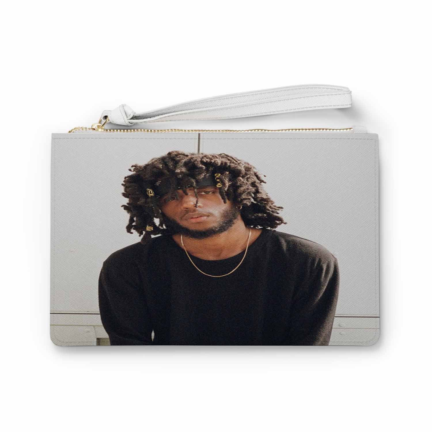 Zavstyle 6LACK Clutch Bag PU Faux Leather
