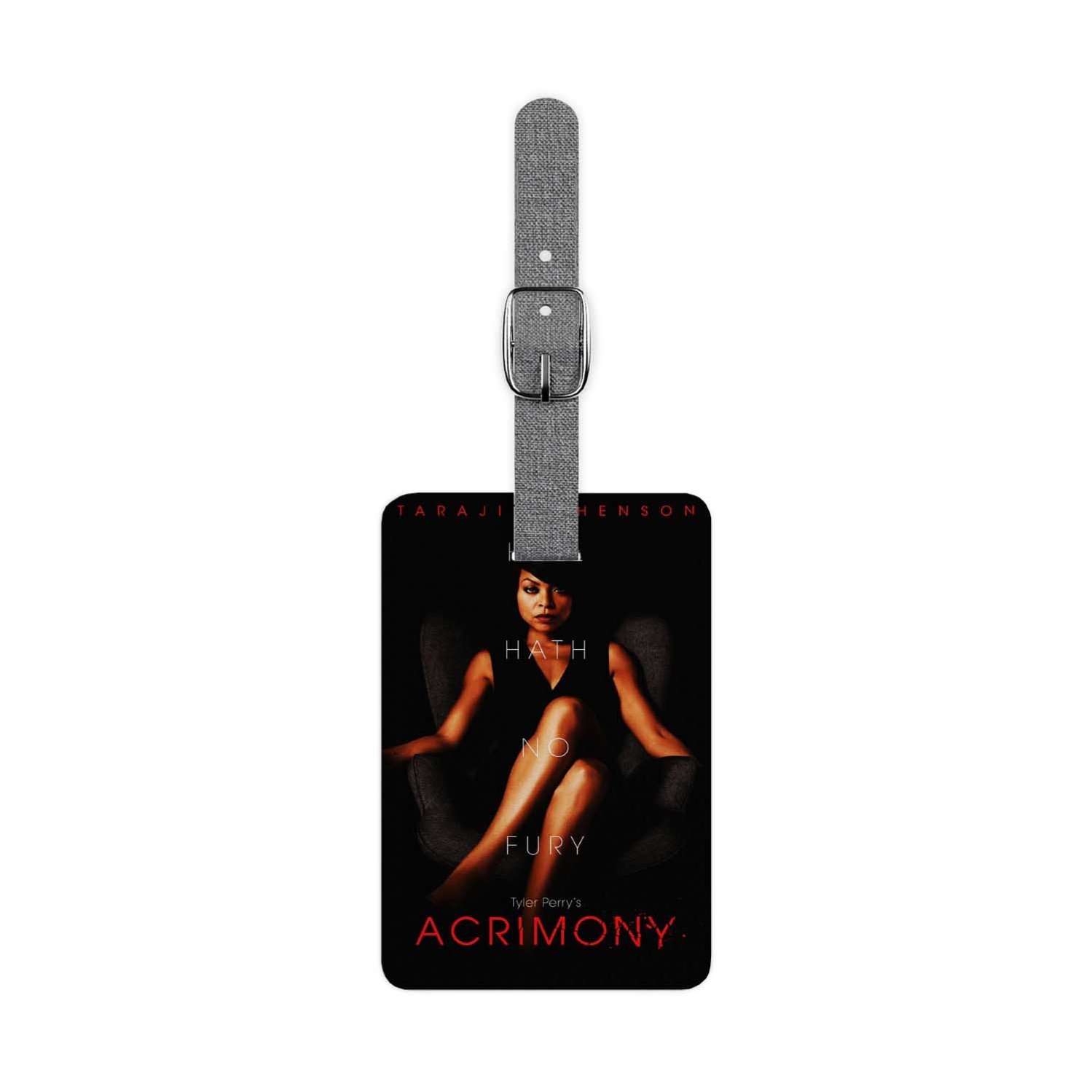 Zavstyle Acrimony Movie Times Luggage Tag Polyester Saffiano