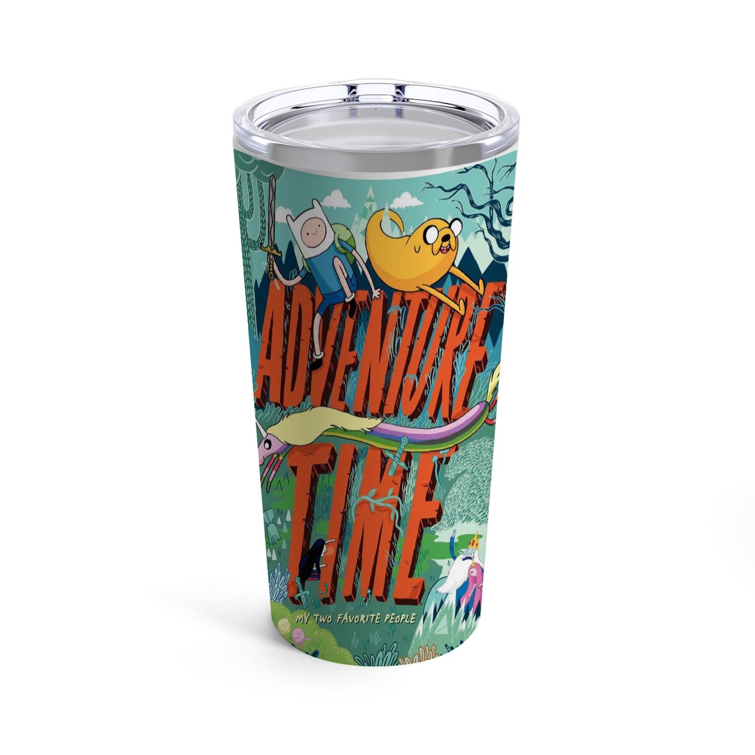 Zavstyle Adventure Time Jake and Finn Tumbler Stainless Steel 20oz