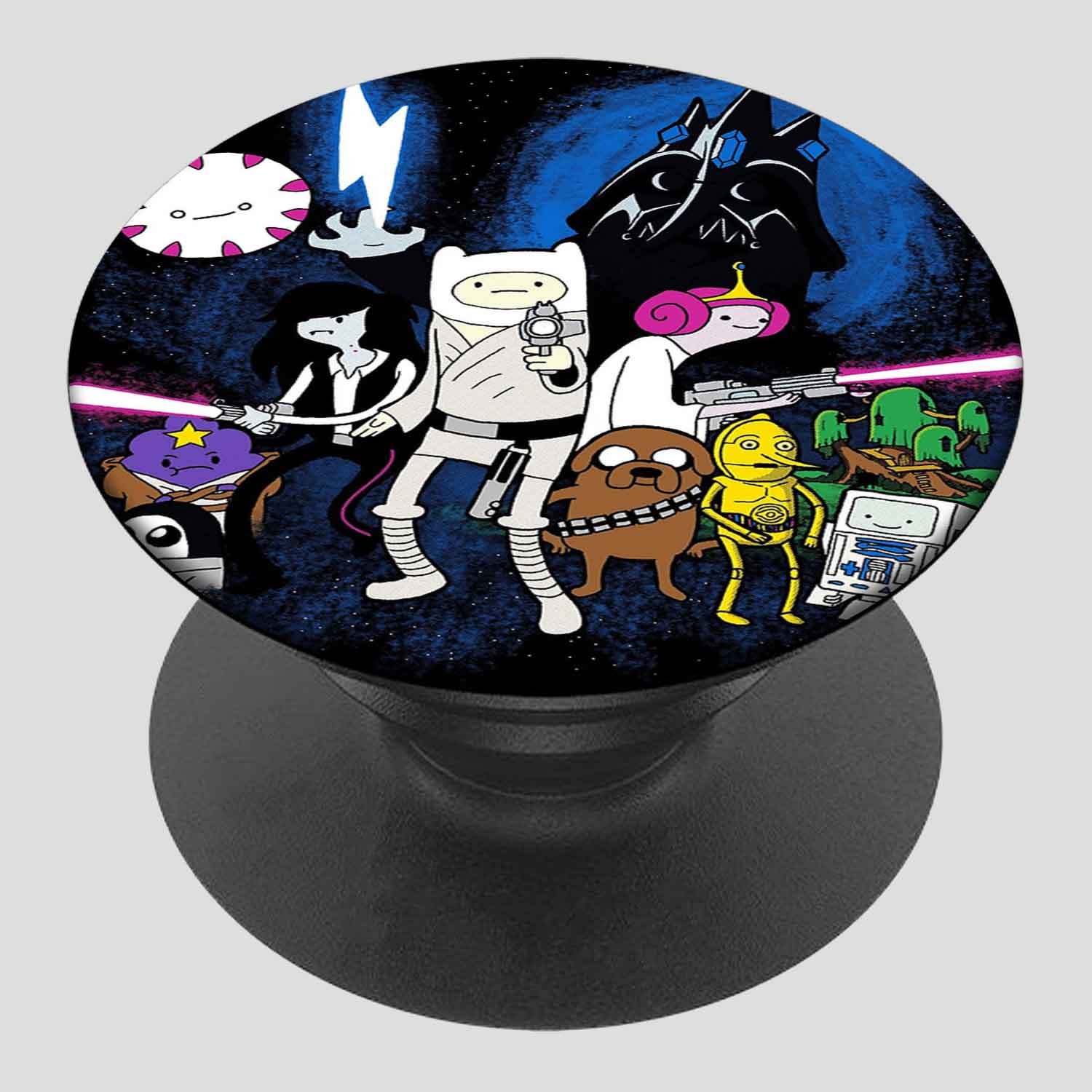 Zavstyle Adventure Time Star Wars Pop able Phone Stands Phone Grip