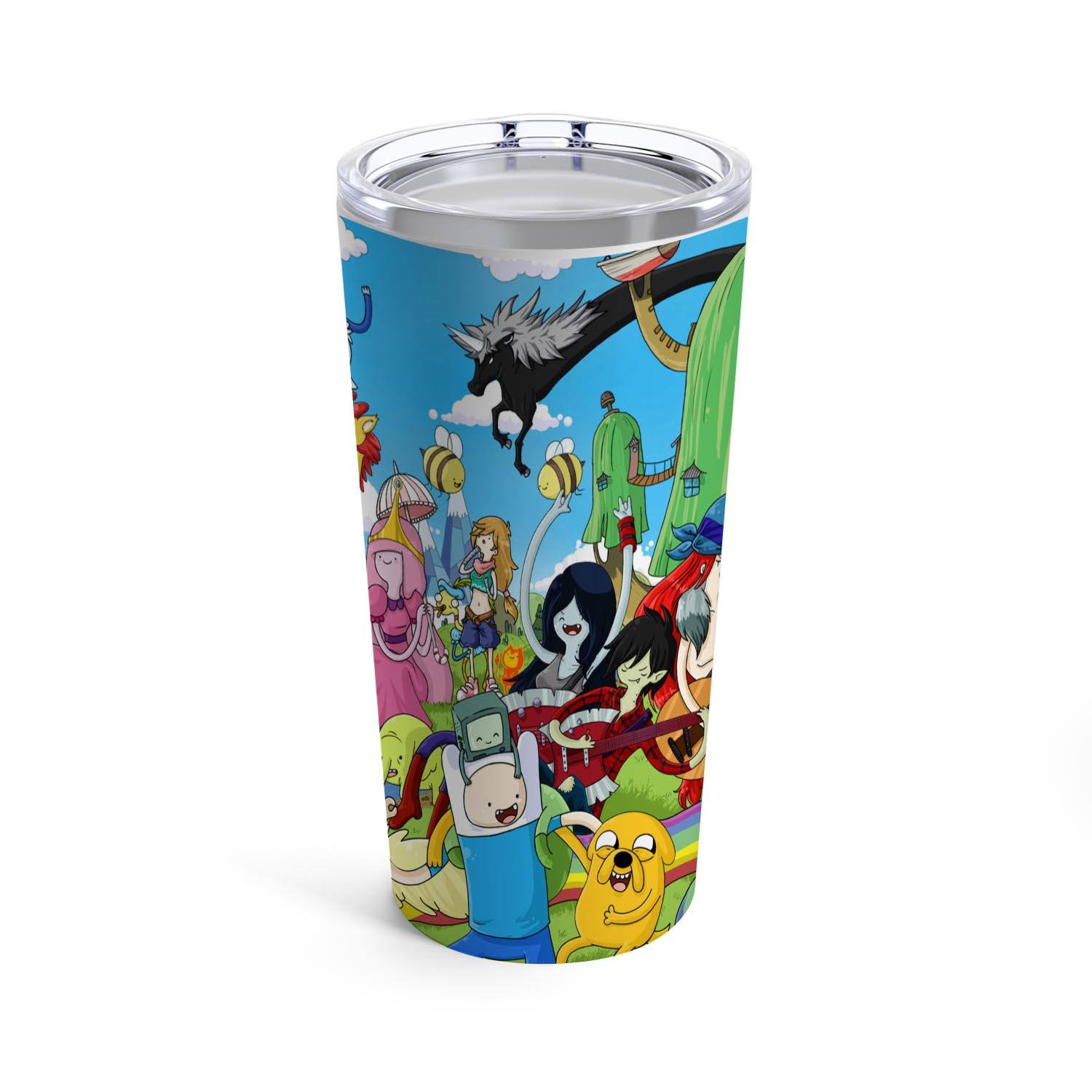 Zavstyle Adventure Time and Friends Tumbler Stainless Steel 20oz